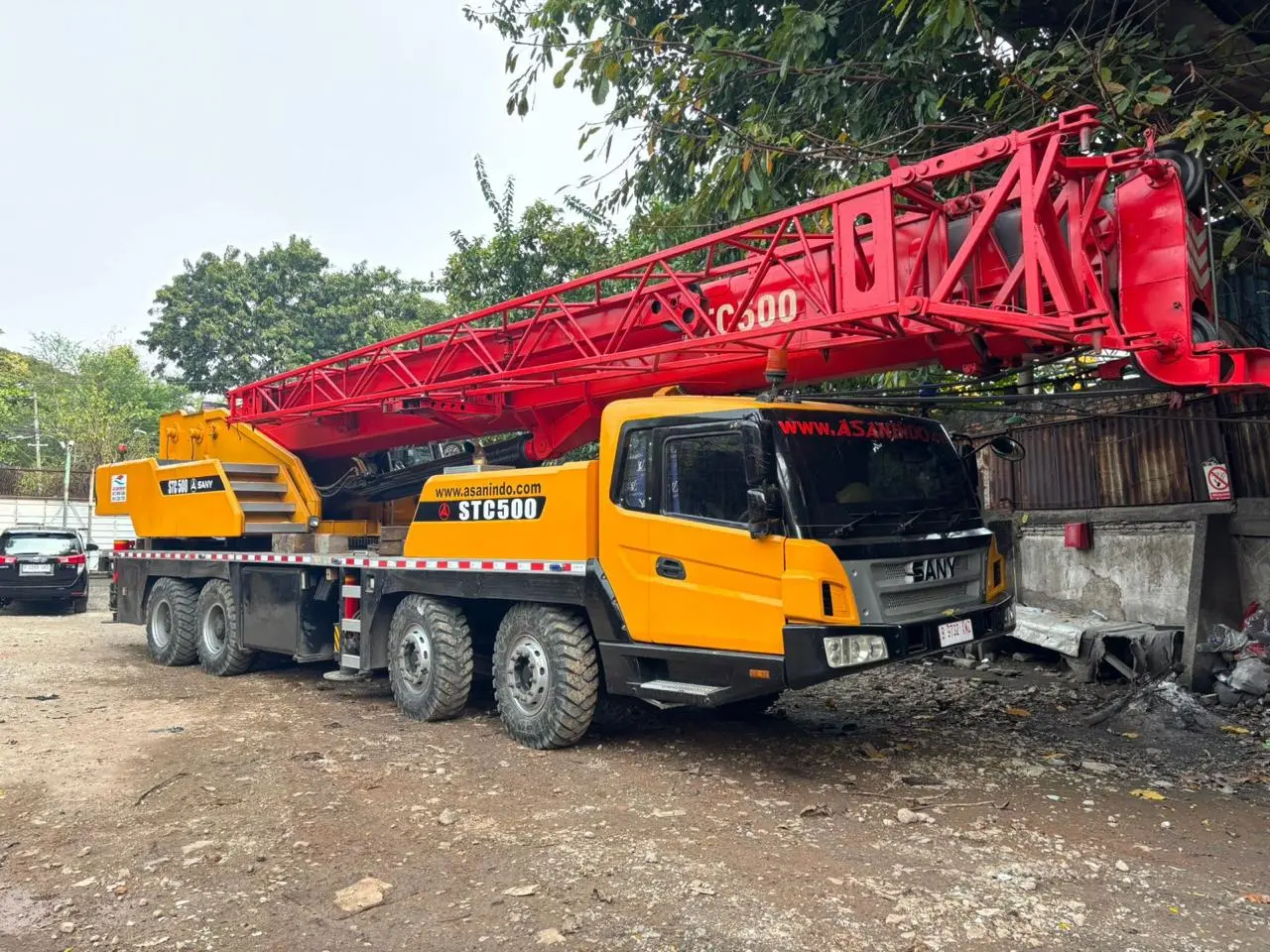sewa crane 50 ton Jakarta heavy lifting