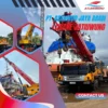 Mobile Crane 50 Ton untuk Kawasan Industri Jatiuwung Tangerang — PT Asanindo Poster armada mobile crane 50 ton PT Asanindo Jaya Abadi tersedia untuk sewa crane di kawasan industri Jatiuwung Tangerang