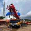 Sewa Crane Jatiuwung Tangerang — PT Asanindo Jaya Abadi Sewa crane Jatiuwung Tangerang — unit SANY PT Asanindo Jaya Abadi siap mengerjakan heavy lifting untuk proyek industri dan pabrik di kawasan Jatiuwung